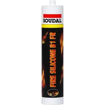 Tmel SOUDAL Fire Silicone B1 FR šedý 310ml