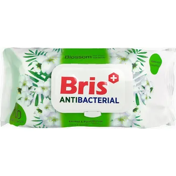 Čisticí prostředek BRIS Vlhčené antibakteriální ubrousky 100 ks