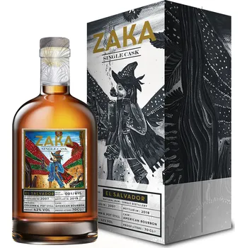 Rum Zaka El Salvador Single Cask Rum 42 % 0,7 l