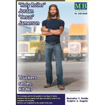 Plastikový model Master Box 1/24 Holly Roller Jordan "Jesus" Jamerson (1 fig.)