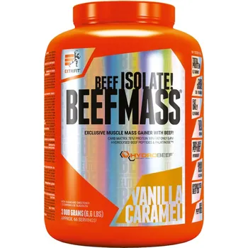 Fitness Extrifit BeefMass 1500g Varianta: vanilka-karamel