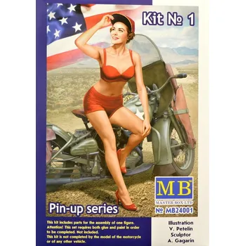 Plastikový model Master Box 1/24 Pin-up series, No.1 'Marylin'