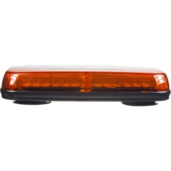 Maják Rampa oranžová, 36LEDx1W, magnet, 12-24V, 360mm, ECE R10 (kf14m)