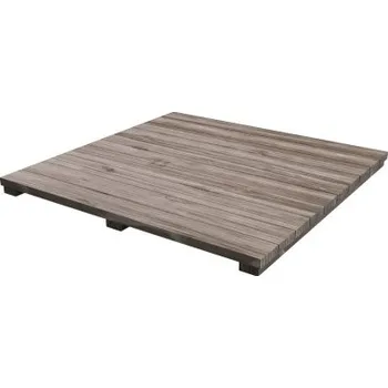 Zahradní gril Výplň pro nástavbový rám stolu pro BGE drásané akatové dřevo + doprava zdarma!