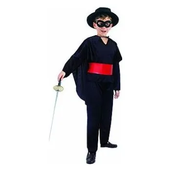 Karnevalový kostým Kostým dětský Zorro - bandita - vel. 110-120 cm