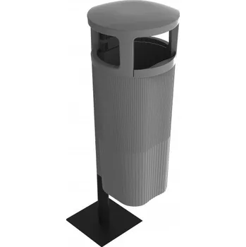 Odpadkový koš Odpadkový koš ATRIUM 50 l, šedý