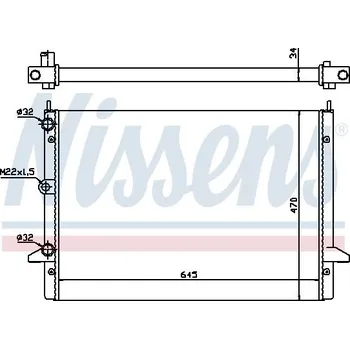 Chladič motoru Nissens 63992