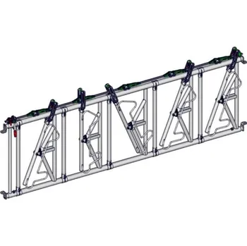 Žlabová zábrana pro skot Safety, 5 míst/3,40m
