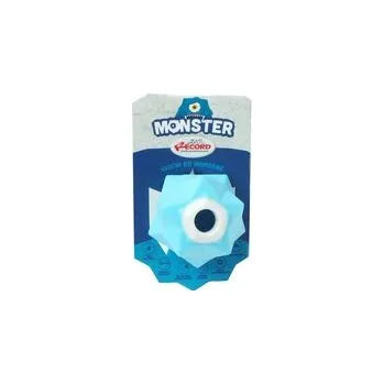 Hračka pro psa Record hračka pro psa Monster míček na pamlsky 6,3 cm tvrdá guma modrá
