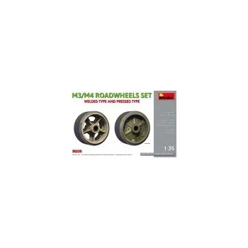 Plastikový model 1/35 M3/M4 Roadwheels set (12x welded,12x pressed)
