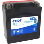 Motobaterie EXIDE BIKE Maintenance Free 18Ah, 12V, YTX20CH-BS