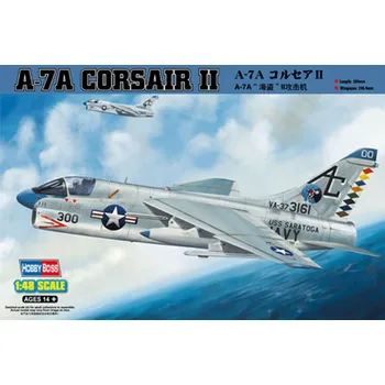 Plastikový model Hobby Boss 1:48 model letadla A-7A Corsair II