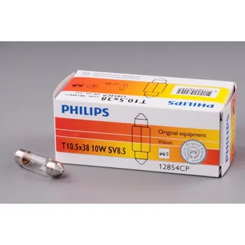 Autožárovka žárovka 12V 10W SV8,5 10x35mm PHILIPS