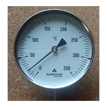 Kuchyňský teploměr Teploměr úhlový TU100 0-350°C stonek 160 mm