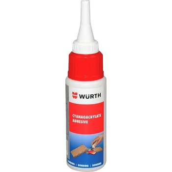 Průmyslové lepidlo Würth Standardní kyanoakrylátové vteřinové lepidlo 50 g