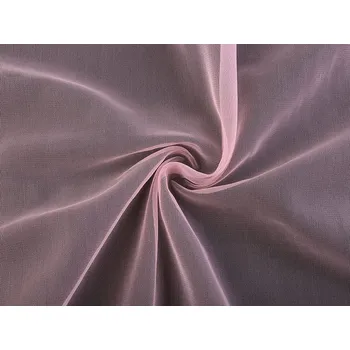 Úplet šifónový METRÁŽ - šíře 160 cm - 7 (01-01) růžová sv.
