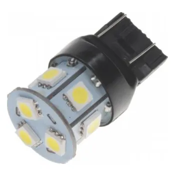 Autožárovka LED žárovka 12V s paticí T20 (7443) bílá 5LED/3SMD