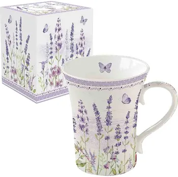 Easy Life, Itálie Easy Life - Porcelánový hrnek Lavender Field - 360 ml Barva: jako na obrázku