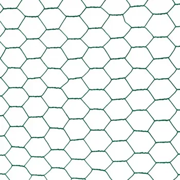 Plot Chovatelské šestihranné pletivo Zn+PVC HOBBY 25/500/10m, zelené