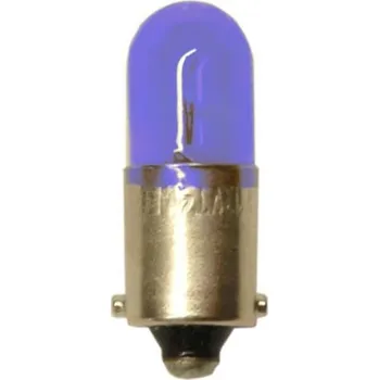 Autožárovka žárovka 12V 4W BA9s modrá