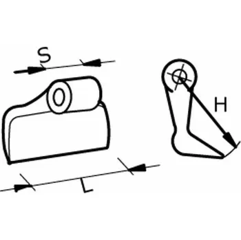 Kladivo Kladivo rovné 110x115x36 mm