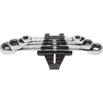 Klíč WURTH SORTIMENT RÁČNOVÝCH OBOUSTRANNÝCH OČKOVÝCH KLÍČŮ TX (Sort. ráčnových oboustr. očkových klíčů TX, 4 ks)