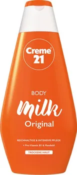 Tělové mléko Creme 21 tělové mléko s mandlovým olejem a vitaminem E pro suchou pleť 400 ml