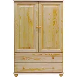 Max-i Skříň ze dřeva ELIASSEN NORE Zvolte barvu:: moření ořech, Šířka: 90 cm