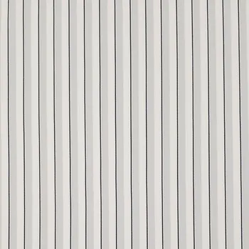 Bavlna šedo-bílo-modrý pruh, š.150