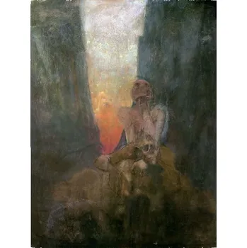 Plakát Plakát, Obraz - The Abyss, 1899, Alphonse Marie Mucha