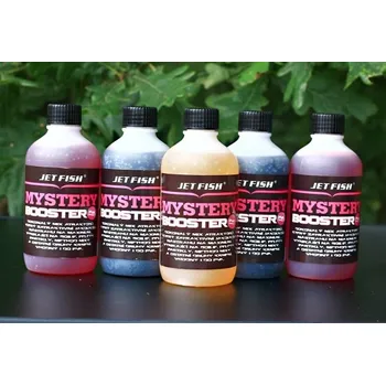 Návnadové aroma JET Fish booster Mystery 250 ml Příchuť: Super Spice