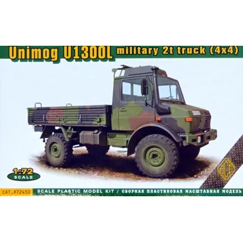 Plastikový model ACE 1/72 Unimog U1300L Military 2t truck (4x4)