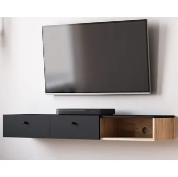 Televizní stolek Televizní (tv) stolek závěsný Julia - Televizní stolek závěsný