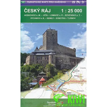 Turistivké mapy pro každého č.4: Český ráj 1:25 000 - Geodézie On Line