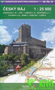 Turistivké mapy pro každého č.4: Český ráj 1:25 000 - Geodézie On Line