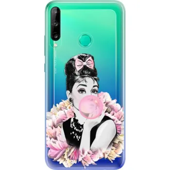 Pouzdro na mobilní telefon Odolné silikonové pouzdro iSaprio - Pink Bubble - Huawei P40 Lite E