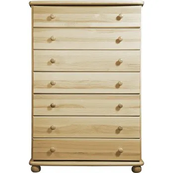 Komoda Via-nábytek Prádelník K34 Povrchová úprava: Moření odstín olše