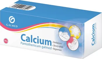 Lék na kožní problémy, vlasy a nehty Galmed Calcium pantothenicum 100 g