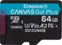 Paměťová karta Kingston Canvas Go! Plus microSDXC 64 GB UHS-I U3 V30