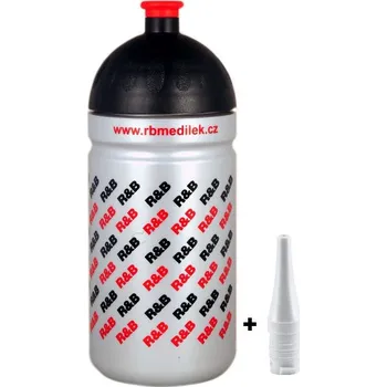Láhev lahev R+B 0,5 l RB stříbrná