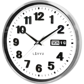 Hodiny Kovové hodiny s ukazatelem data LAVVU DATE METAL LCT4050 (LAVVU DATE METAL LCT4050)