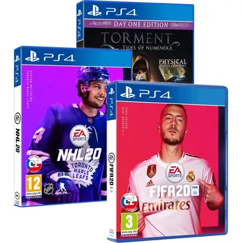 Hra pro PlayStation 4 FIFA 20 + NHL 20 + Torment PS4