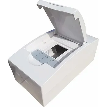 Rozvaděč Elektrický rozvaděč SEZ STI466-4 4M modulový na omítku bílá dvířka (SEZ STI466-4)