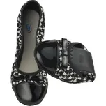 Scholl Pocket Ballerina OPTICAL černé - baleríny