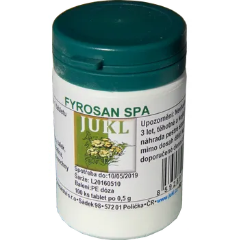 Přírodní produkt Jukl Fyrosan SPA 100 tbl.