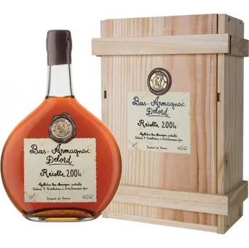 Brandy Armagnac Delord Millésimés - 2004 40% 0,7 (Dřevěný obal)