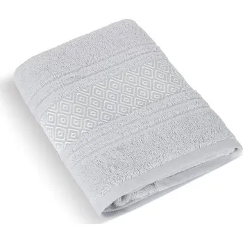 Ručník Froté ručník Mozaika 50x100 cm světle šedá