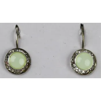 Náušnice UNI Náušnice visací A015 Barva: bílá