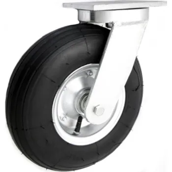 Pojezdové kolečko Pneumatické kolo 330 mm otočná vidlice