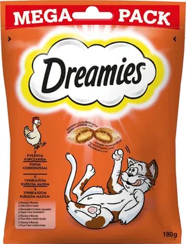 Krmivo pro kočku Dreamies Big Bag kuřecí 180 g